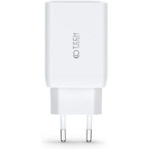 Wholesale Tech-Protect C65W 3-port Network Charger PD 65W QC 3.0 Black - THP2053 - {ean13} - Hurt