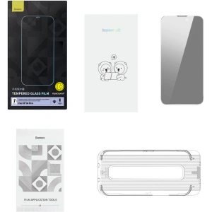Hurtownia GSM - Sticlă securizată Baseus 0.4mm Privacy Apple iPhone 14 Pro cu filtru anti-praf - BSU4331 - {ean13} - Hurt