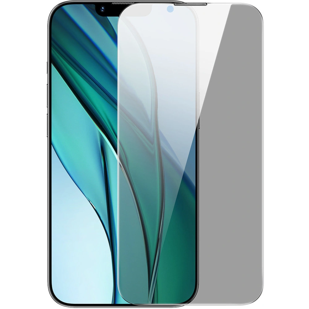 Hurtownia GSM - Sticlă temperată Baseus 0.4mm Privacy Apple iPhone 14/13/13 Pro cu filtru anti-praf - BSU4333 - {ean13} - Hurt