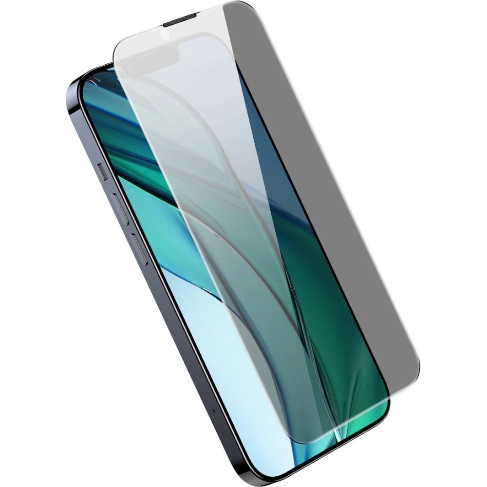 Hurtownia GSM - Sklo tvrzené Baseus 0.4mm Privacy Apple iPhone 14/13/13 Pro s filtrem proti prachu - BSU4333 - {ean13} - Hurt