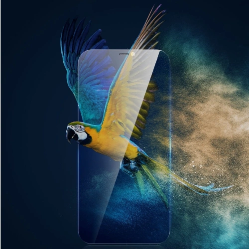 Szkło hartowane Baseus 0.4mm Privacy Apple iPhone 12 Pro Max z filtrem przeciwpyłowym
