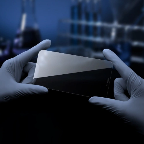 Szkło hartowane Baseus 0.4mm Privacy Apple iPhone 12 Pro Max z filtrem przeciwpyłowym