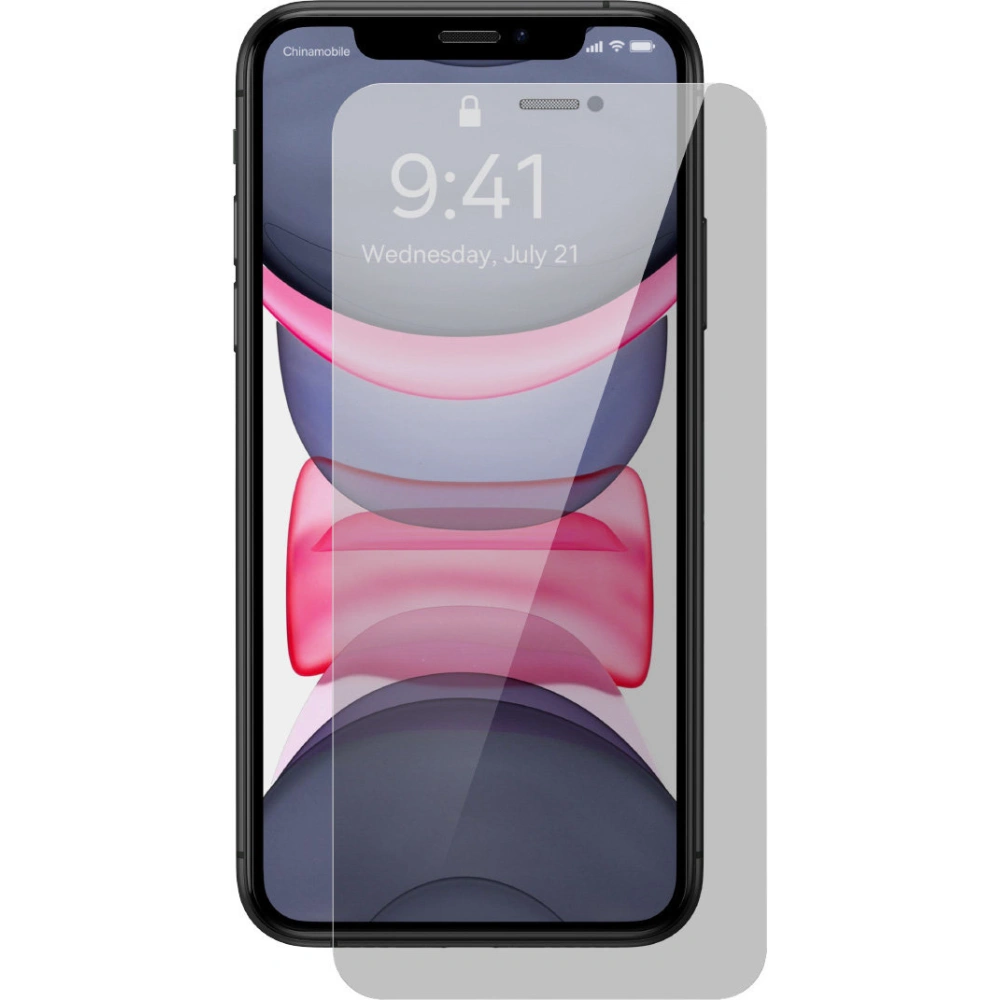 Hurtownia GSM - Sticlă securizată Baseus 0.4mm Privacy Apple iPhone 11/XR cu filtru antipraf - BSU4335 - {ean13} - Hurt