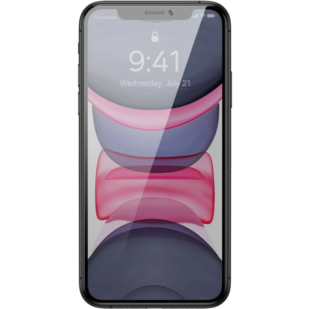 Hurtownia GSM - Sticlă securizată Baseus 0.4mm Privacy Apple iPhone 11/XR cu filtru antipraf - BSU4335 - {ean13} - Hurt