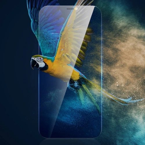 Szkło hartowane Baseus 0.4mm Privacy Apple iPhone 11/XR z filtrem przeciwpyłowym
