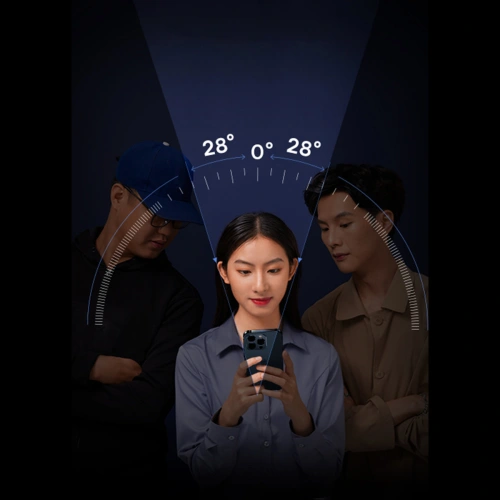 Szkło hartowane Baseus 0.4mm Privacy Apple iPhone 11/XR z filtrem przeciwpyłowym