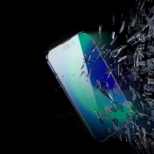 Szkło hartowane Baseus 0.4mm Privacy Apple iPhone 11/XR z filtrem przeciwpyłowym