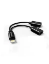 Hurtownia GSM - Adaptér USAMS US-SJ160 2w1 Lightning černý/black - USA981 - {ean13} - Hurt