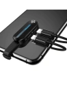 Adapter USAMS Adapter AU10 US-SJ357 2w1 Lightning LED 2xlightning schwarz/black