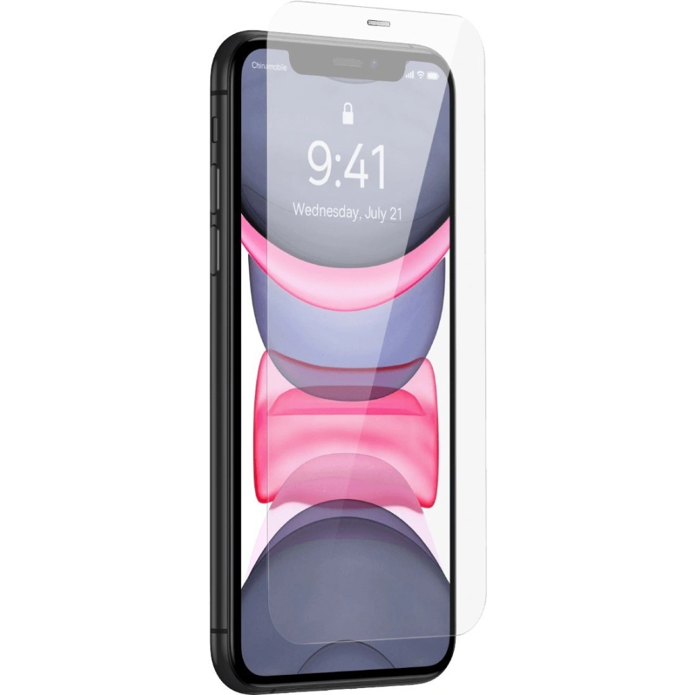 Hurtownia GSM - Edzett üveg Baseus 0.4mm Corning HD Apple iPhone 11/XR porvédő szűrővel - BSU4339 - {ean13} - Hurt