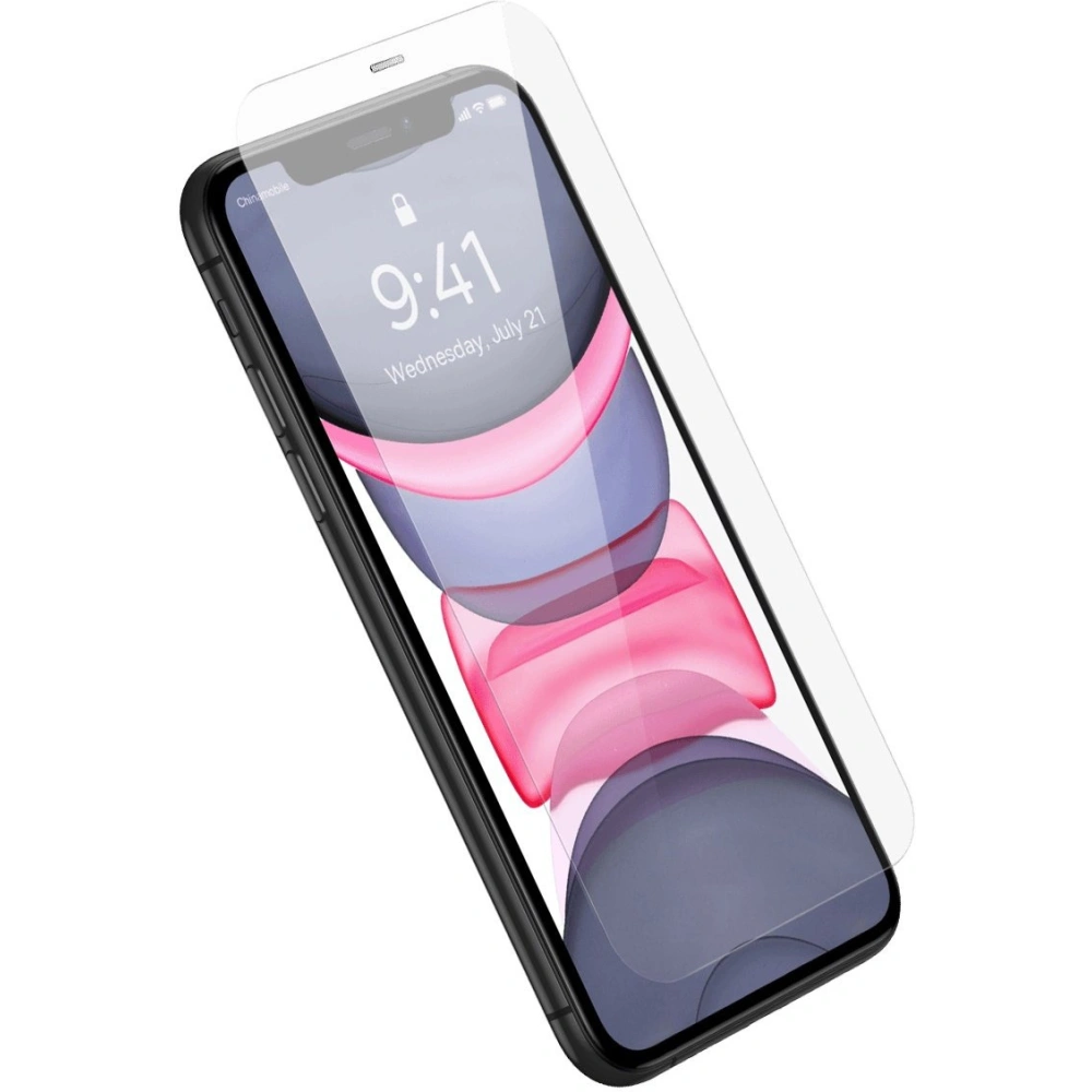 Wholesale Baseus 0.4mm Corning HD Glass Apple iPhone 11/XR with dust filter - BSU4339 - {ean13} - Hurt