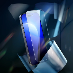 Szkło hartowane Baseus 0.4mm Corning HD Apple iPhone 11/XR z filtrem przeciwpyłowym