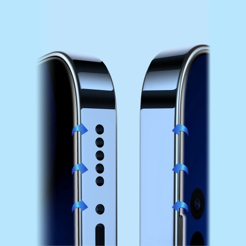 Szkło hartowane Baseus 0.4mm Corning HD Apple iPhone 11/XR z filtrem przeciwpyłowym