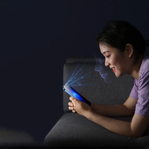 Szkło hartowane Baseus 0.4mm Corning HD Apple iPhone 11/XR z filtrem przeciwpyłowym