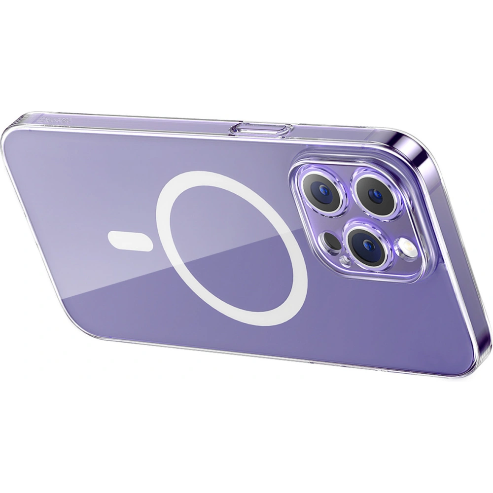 Hurtownia GSM - Etui + üveg Baseus Crystal Case MagSafe Apple iPhone 14 Pro Max átlátszó - BSU4340 - {ean13} - Hurt