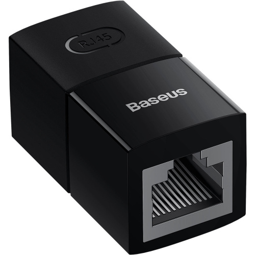 Baseus Distributor - 6932172630423 - BSU4342 - Baseus AirJoy Series Ethernet RJ-45 Cable Connector black [10 PACK] - B2B homescreen