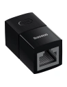 Conector de rețea cu conectori de cablu Ethernet RJ-45 Baseus AirJoy Series negru [10 PACK]