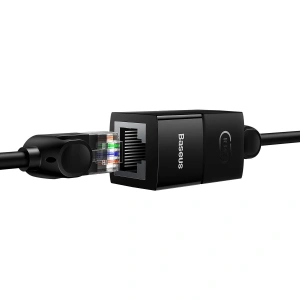 Hurtownia GSM - Hálózati csatlakozó Ethernet RJ-45 kábelcsatlakozó Baseus AirJoy sorozat fekete [10 PACK] - BSU4342 - {ean13} - Hurt