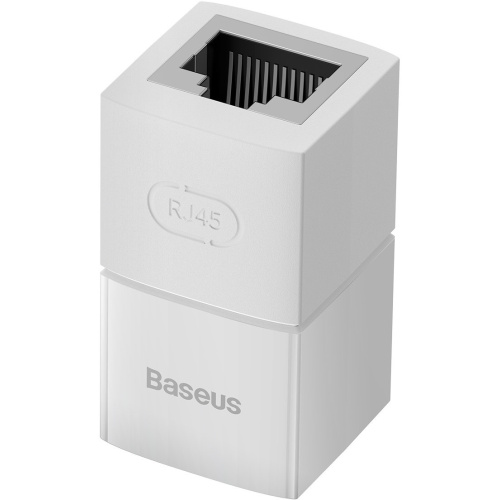 Hurtownia Baseus - 6932172630430 - BSU4343 - Złączka sieciowa łącznik kabli Ethernet RJ-45 Baseus AirJoy Series biała [10 PACK] - B2B homescreen