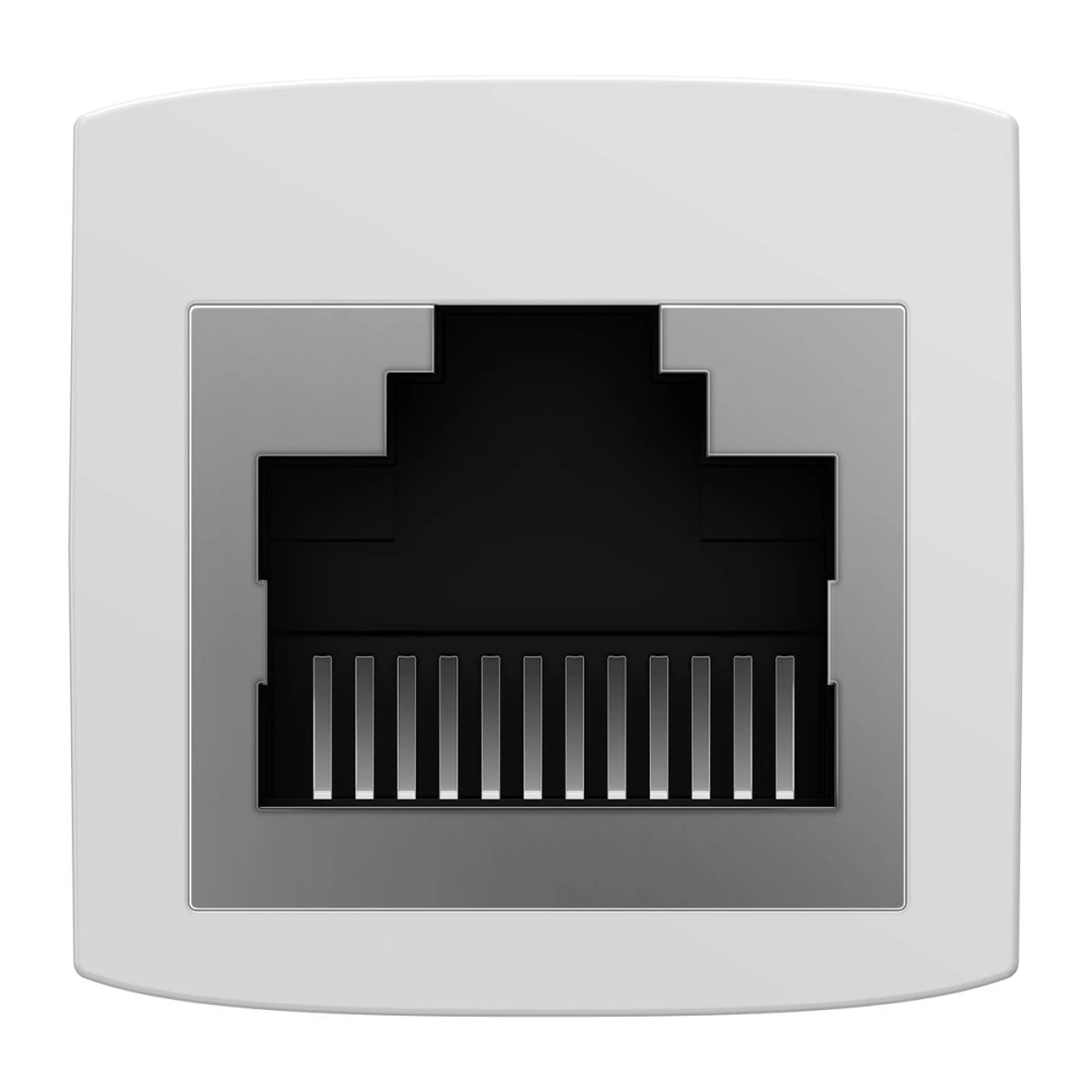 Hurtownia GSM - Conector de rețea, conector pentru cabluri Ethernet RJ-45 Baseus AirJoy Series alb [10 PACK] - BSU4343 - {ean13} - Hurt
