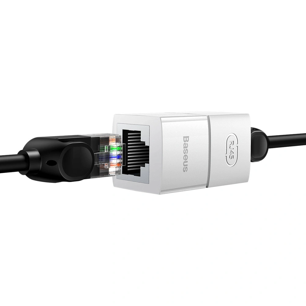 Hurtownia GSM - Síťový konektor Ethernet RJ-45 Baseus AirJoy Series bílá [10 PACK] - BSU4343 - {ean13} - Hurt
