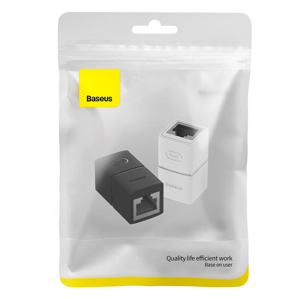 Wholesale Baseus AirJoy Series Ethernet RJ-45 Cable Connector black - BSU4344 - {ean13} - Hurt