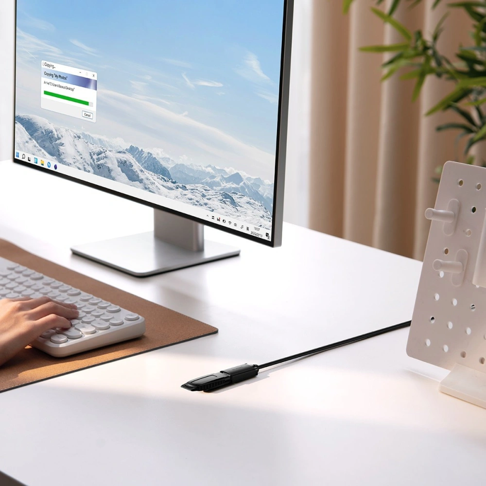 Hurtownia GSM - Hosszabbító kábel Baseus AirJoy Series USB-A 2.0 1.5m fekete - BSU4345 - {ean13} - Hurt