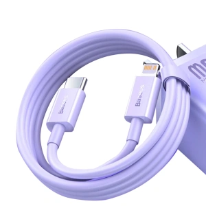 Baseus Kabel Superior Series USB-C/Lightning PD 20W 1m lila