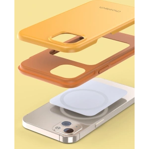 Hurtownia GSM - Etui Choetech PC0111-MFM-YE MFM Anti-drop Made For MagSafe Apple iPhone 13 mini portocalie - CHT123 - {ean13} - Hurt