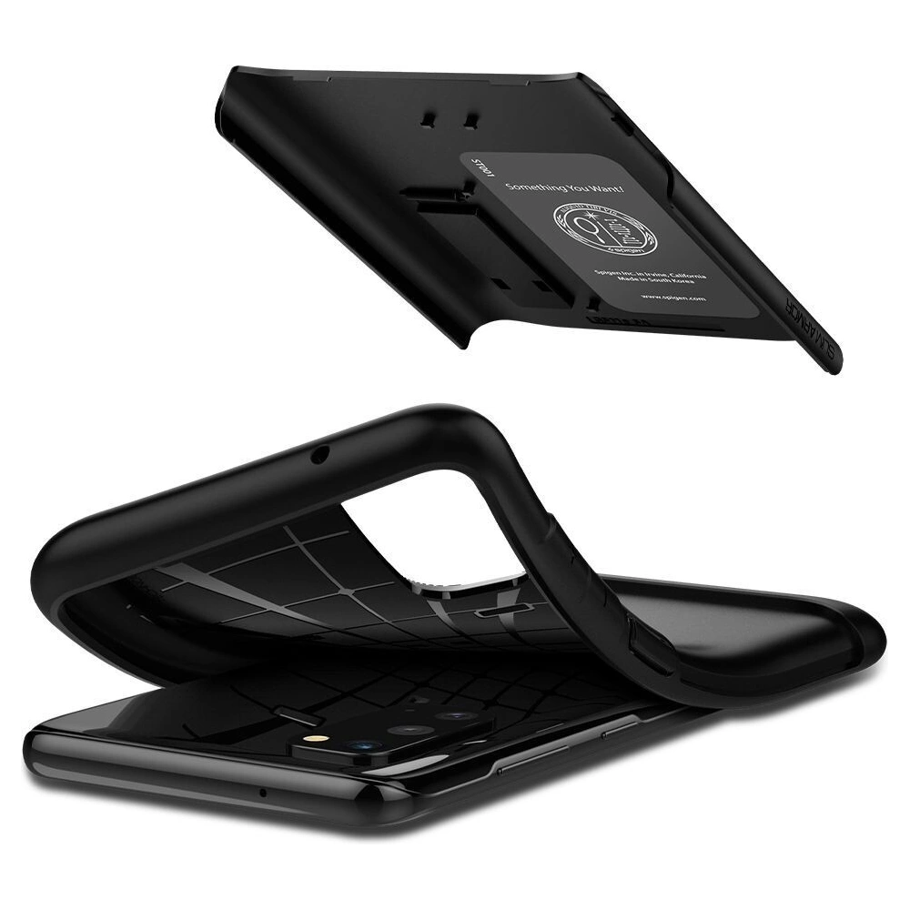Hurtownia GSM - Case Spigen Slim Armor Samsung Galaxy S20 Schwarz - SPN537BLK - {ean13} - Hurt