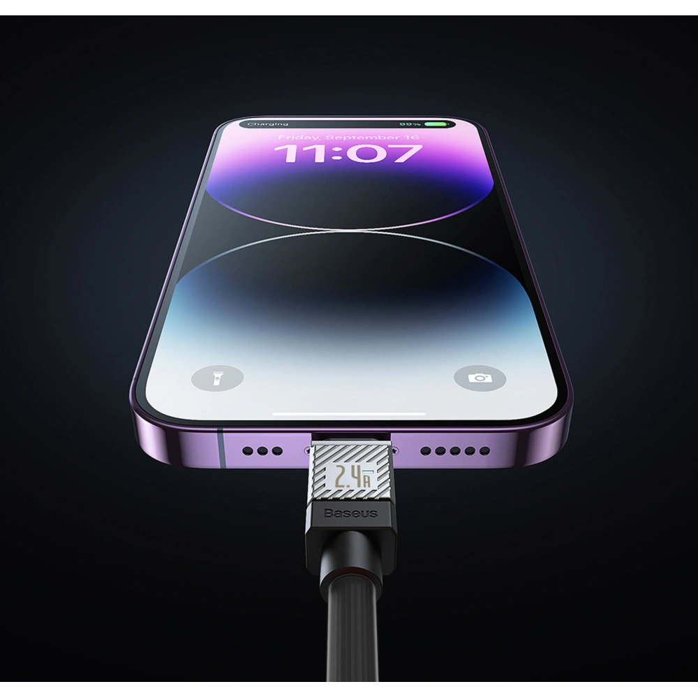 Hurtownia GSM - Kábel Baseus CoolPlay USB-C/Lightning 20W 1m fekete - BSU4350 - {ean13} - Hurt