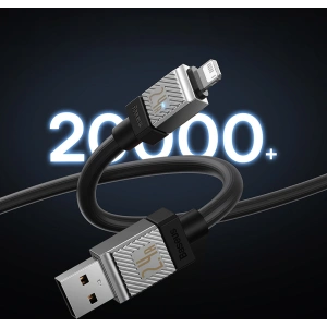 Kabel Baseus CoolPlay USB-C/Lightning 20W 1m schwarz