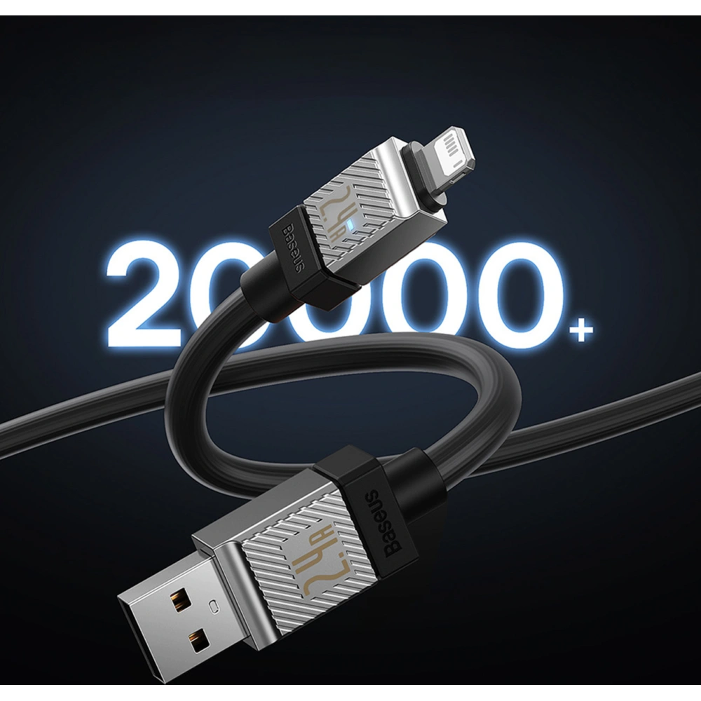 Hurtownia GSM - Kábel Baseus CoolPlay USB-C/Lightning 20W 1m fekete - BSU4350 - {ean13} - Hurt