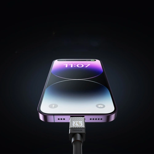 Kabel Baseus CoolPlay USB-C/Lightning 20W 1m czarny