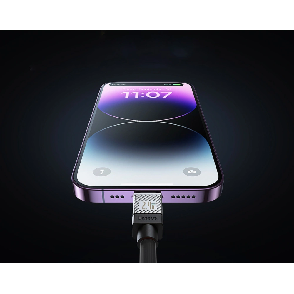 Hurtownia GSM - Kábel Baseus CoolPlay USB-C/Lightning 20W 1m fekete - BSU4350 - {ean13} - Hurt