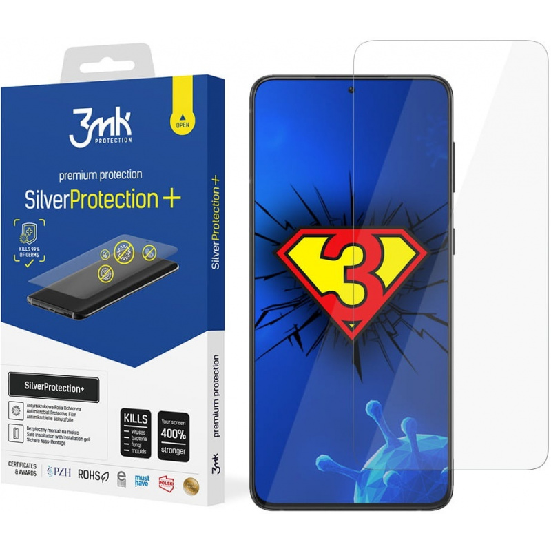 3MK Distributor - 5903108340977 - OT-526 - [OUTLET] 3MK Silver Protect+ Samsung Galaxy S21 Ultra - B2B homescreen