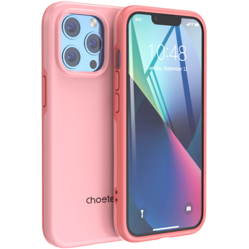 Choetech Distributor - 6932112101358 - CHT135 - Choetech PC0113-MFM-PK MFM Anti-drop Made For MagSafe Apple iPhone 13 Pro pink - B2B homescreen