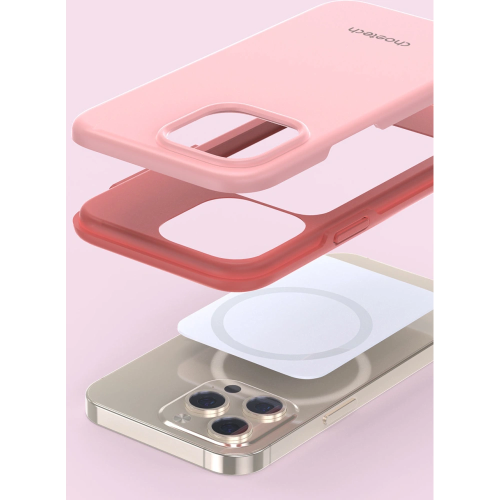 Hurtownia GSM - Etui Choetech PC0113-MFM-PK MFM Anti-drop Made For MagSafe Apple iPhone 13 Pro rózsaszín - CHT135 - {ean13} - Hurt