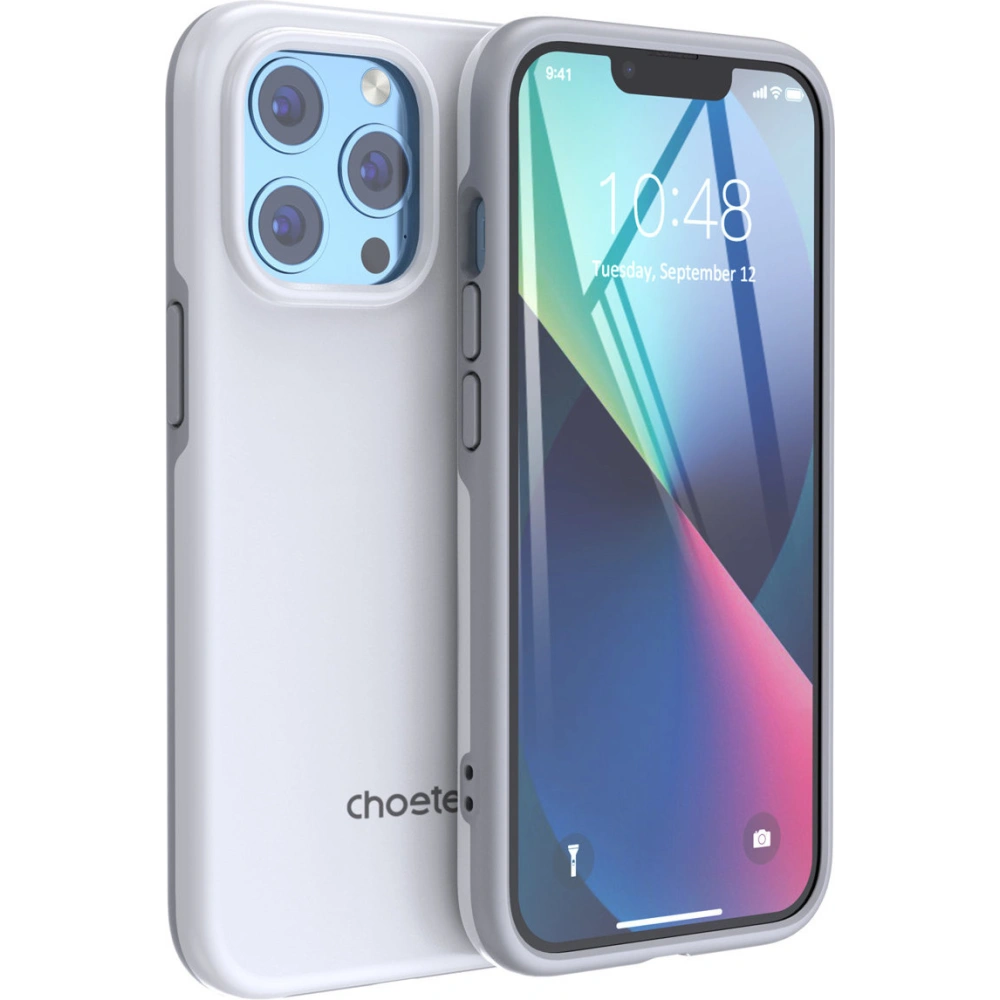Hurtownia GSM - Etui Choetech PC0114-MFM-WH MFM Anti-drop Apple iPhone 13 Pro Max bílý - CHT138 - {ean13} - Hurt