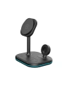 Hurtownia GSM - Bezdrátová nabíječka Tech-Protect QI15W-A27 3v1 Magnetic MagSafe Wireless Charger Černá - THP2054 - {ean13} - Hurt