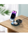 Hurtownia GSM - Vezeték nélküli töltő Tech-Protect QI15W-A27 3in1 Magnetic MagSafe vezeték nélküli töltő fekete - THP2054 - {ean13} - Hurt