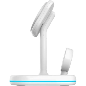 Hurtownia GSM - Ładowarka bezprzewodowa Tech-Protect QI15W-A27 3in1 Magnetic MagSafe Wireless Charger White - THP2055 - {ean13} - Hurt