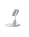 Hurtownia GSM - Bezdrátová nabíječka Tech-Protect QI15W-A27 3in1 Magnetic MagSafe Wireless Charger White - THP2055 - {ean13} - Hurt