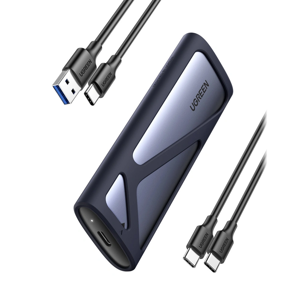 Hurtownia GSM - Obal na SSD UGREEN CM400 M.2 USB 3.2 Gen 2 (SuperSpeed USB 10Gbps) šedý - UGR1643 - {ean13} - Hurt