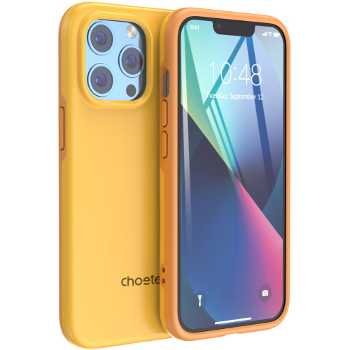Choetech Distributor - 6932112101426 - CHT140 - Choetech PC0114-MFM-YE MFM Anti-drop Apple iPhone 13 Pro Max orange - B2B homescreen