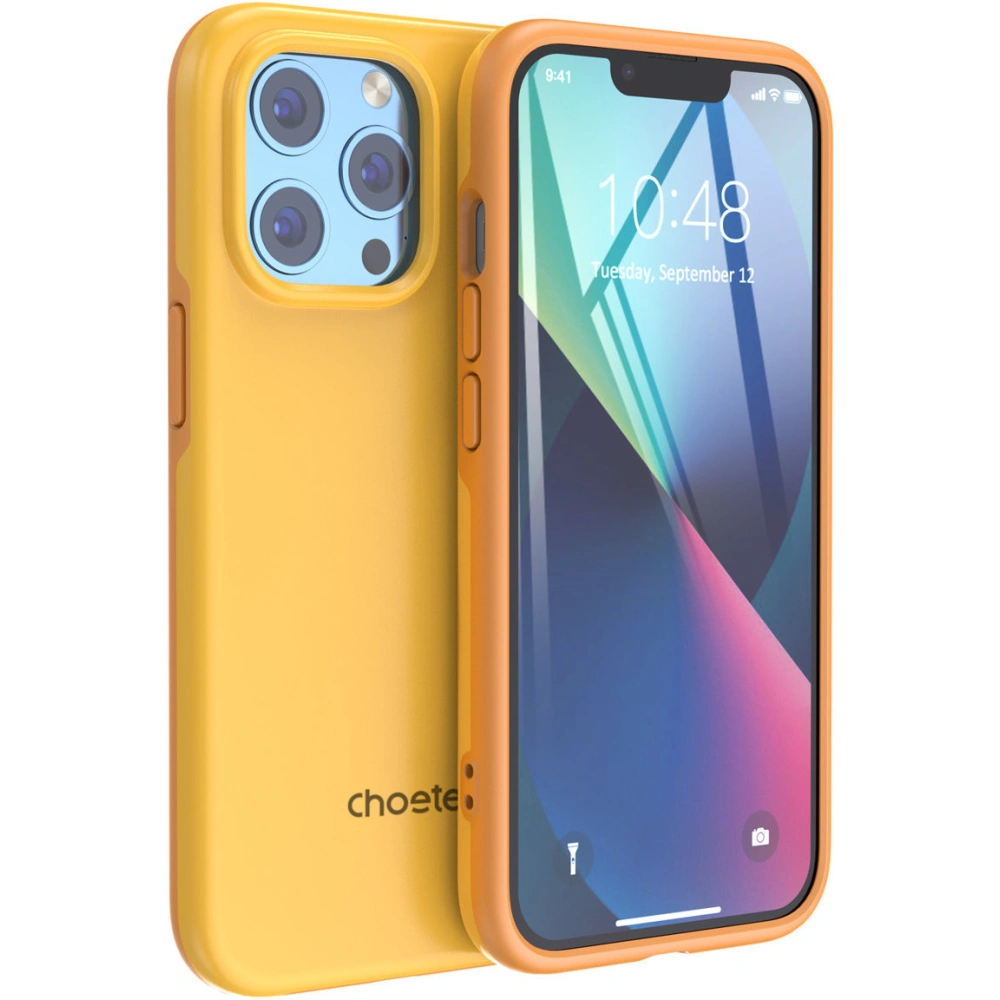 Hurtownia GSM - Etui Choetech PC0114-MFM-YE MFM Anti-drop Apple iPhone 13 Pro Max portocalie - CHT140 - {ean13} - Hurt