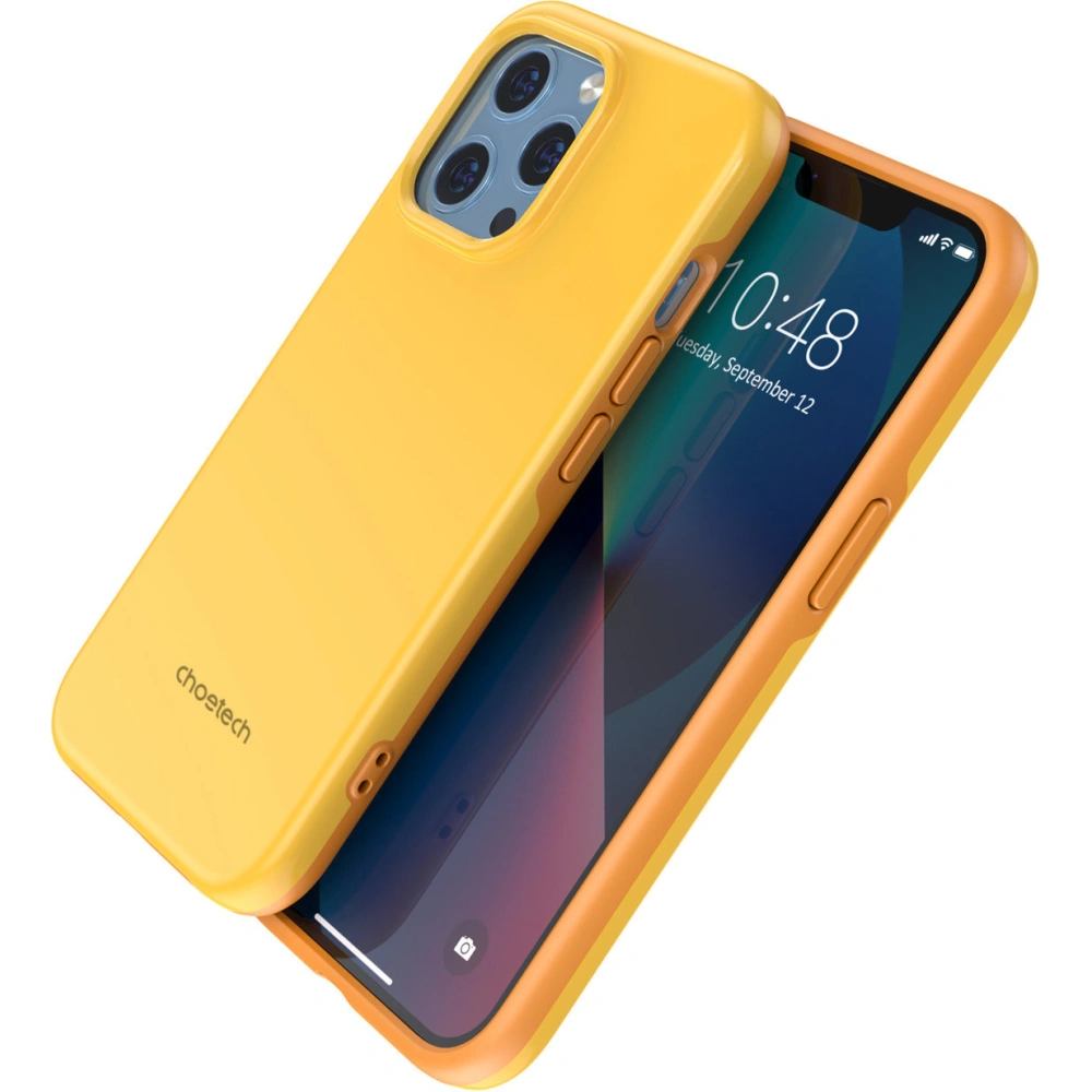 Hurtownia GSM - Etui Choetech PC0114-MFM-YE MFM Anti-drop Apple iPhone 13 Pro Max portocalie - CHT140 - {ean13} - Hurt