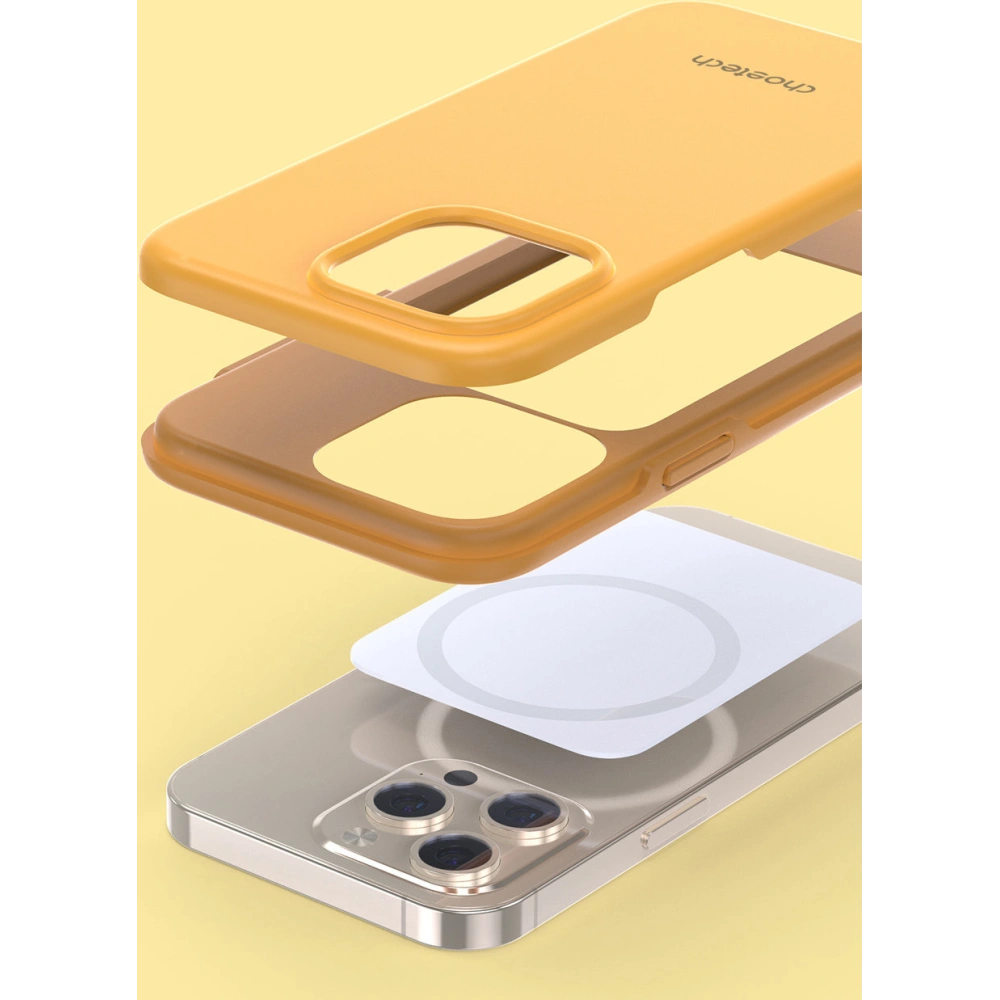 Hurtownia GSM - Etui Choetech PC0114-MFM-YE MFM Anti-drop Apple iPhone 13 Pro Max narancssárga - CHT140 - {ean13} - Hurt