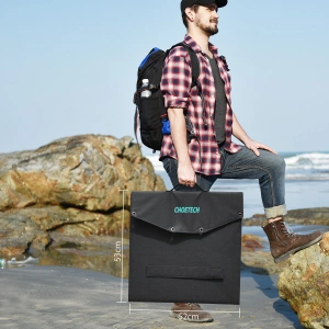 Hurtownia GSM - Solar-Ladegerät Choetech SC008 faltbar 120W DC, USB C, 2xUSB-A schwarz - CHT141 - {ean13} - Hurt