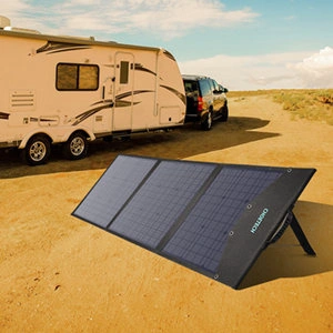 Hurtownia GSM - Solární nabíječka Choetech SC008 skládací 120W DC, USB C, 2xUSB-A černá - CHT141 - {ean13} - Hurt